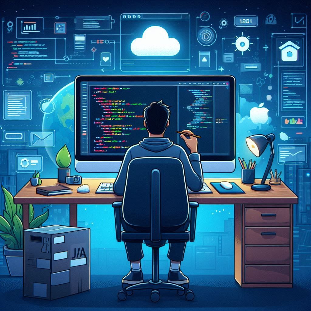 Java developer doing advanced Java course